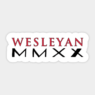 Wesleyan University 2020 Sticker